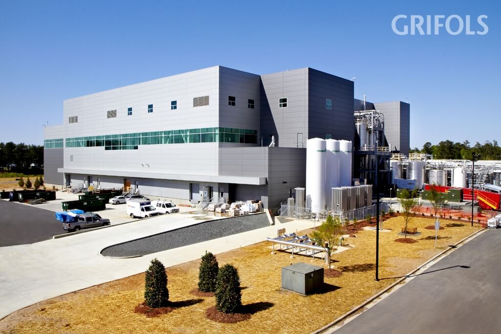 Grifols' 370M Clayton Plant Gets FDA OK North Carolina Biotechnology(04)